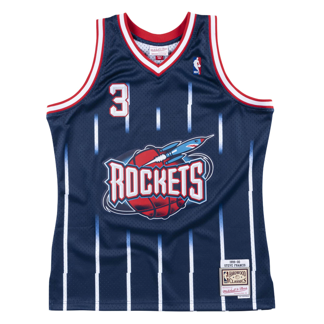 M&N Houston Rockets Steve Francis Swingman Jersey (1999-00/Road)